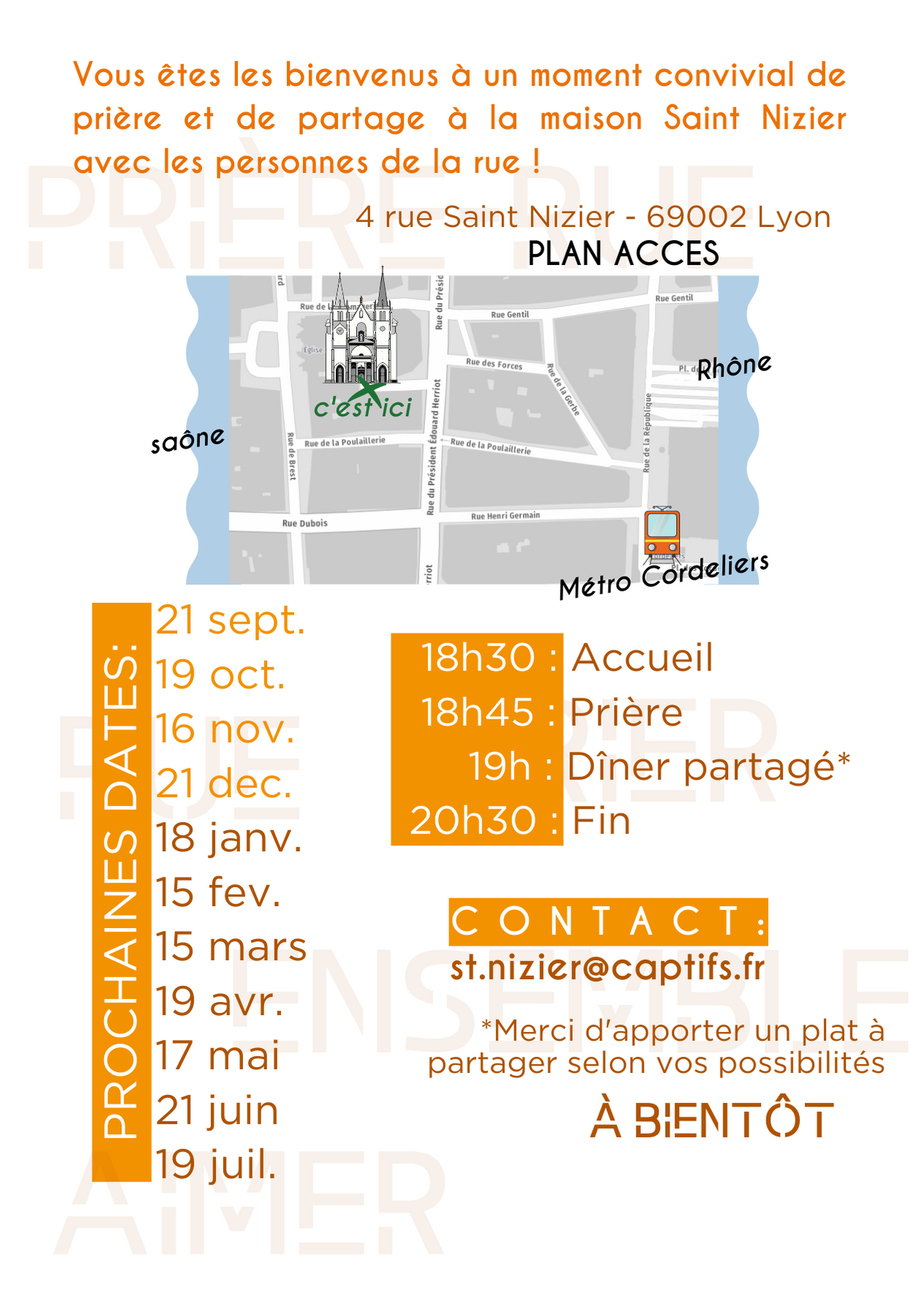 FLYER - priere de rue (6) FLYER PRIERE RUE COUVRE FEU VERSO