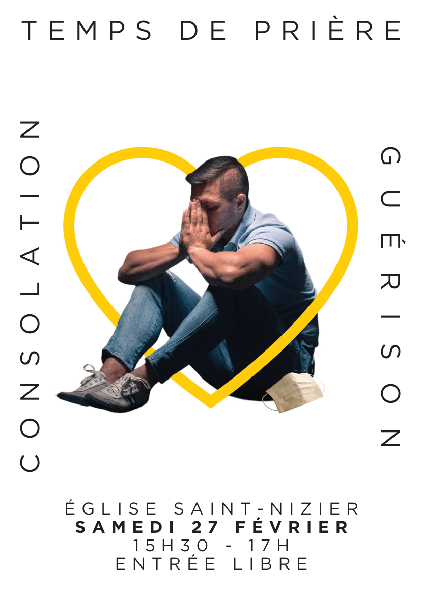 Flyer prière de consolation et de guérison 2021 Flyer prière de consolation et de guérison 2021