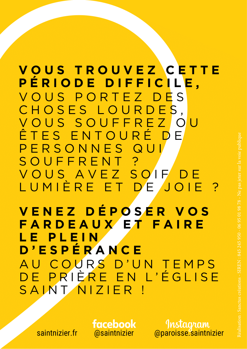 verso Flyer prière de consolation et de guérison 2021 verso Flyer prière de consolation et de guérison 2021