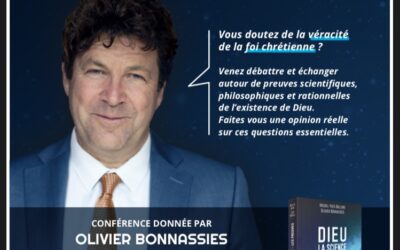 Invitation à la soirée : « Les preuves de l’existence de Dieu et la vérité de la foi chrétienne « 