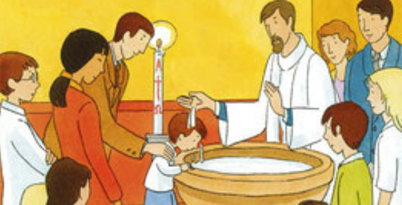 La préparation au baptême pour les enfants en âge de scolarité