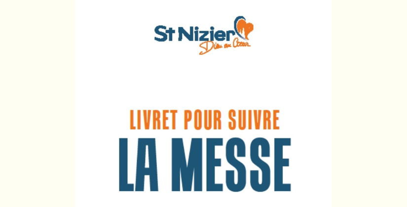 Le livret pour suivre la Messe est disponible !