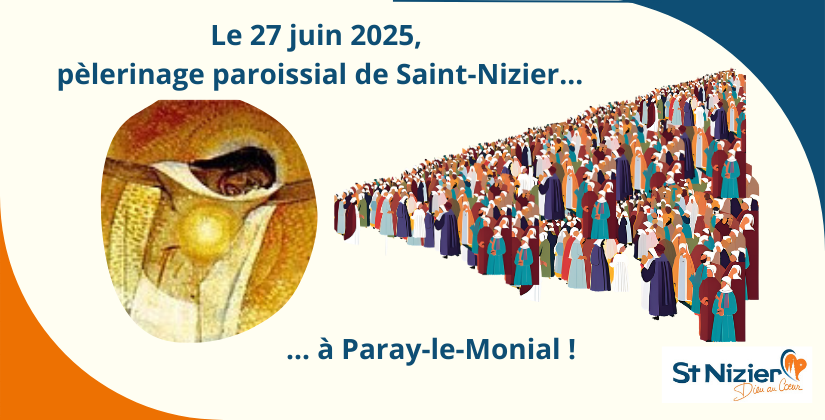 Pèlerinage paroissial à Paray-Le-Monial le vendredi 27 juin